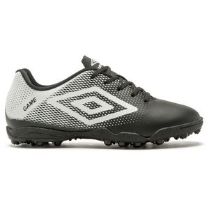 Botines Umbro Niños Game Futbol Tf Negros