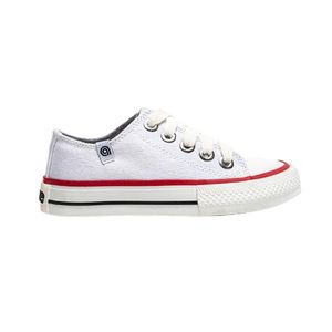 Zapatillas Rave Niño Lona Blancas