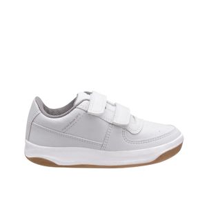 Zapatillas Topper Niño Boris Blancas Con Velcro