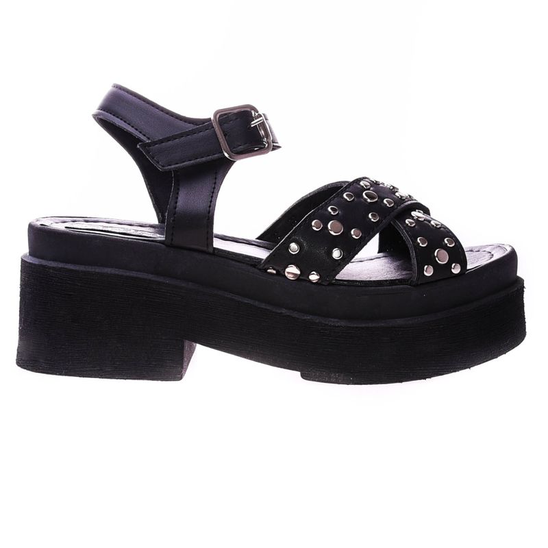 Sandalias mujer negras discount plataforma