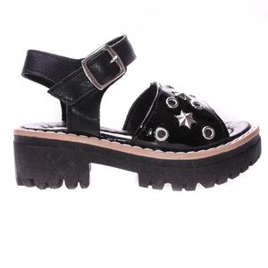 Sandalias Cocoa F07_1 Negras De Niñas