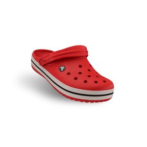 Zuecos Crocs Niños Crocband Rojos