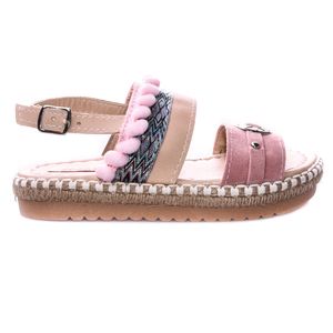 Sandalias Cocoa Niñas Con Hebillas Rosa