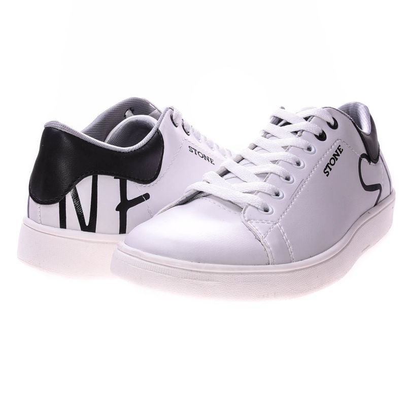 Zapatillas Stone Hombre Blancas Urbanas