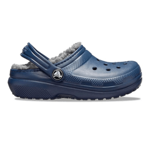 Zuecos Niños Crocs Classic Lined Azules
