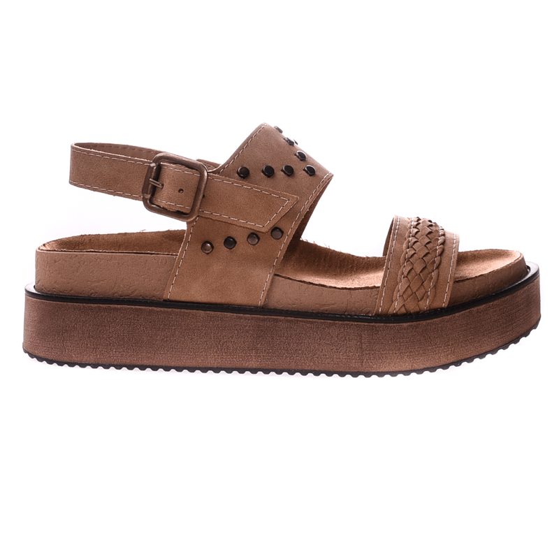 Sandalias Optical celeste para mujer