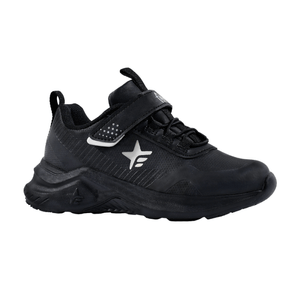 Zapatillas Footy Colegial Unisex Deportivas Negras