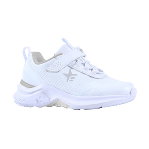 Zapatillas Footy Unisex Blancas Colegial Deportivas