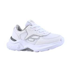 Zapatillas Footy Unisex Blancas Colegial Deportivas