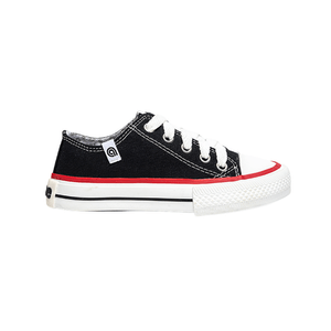 Zapatillas Rave Niño Lona Negras
