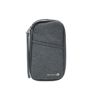 Portapasaporte Lsyd Gris