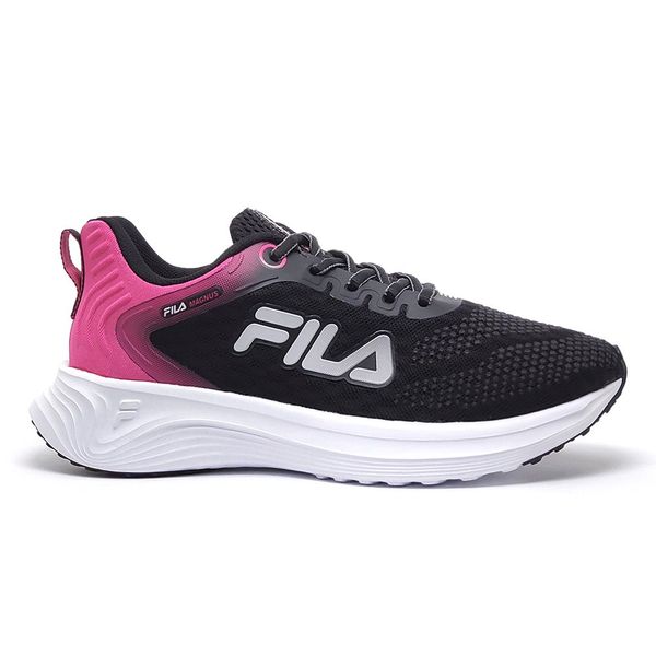 Deportivas fila store negras mujer