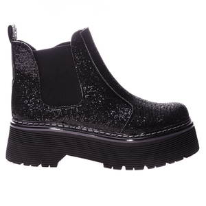 Botas Mujer Tres Corazones Glitter