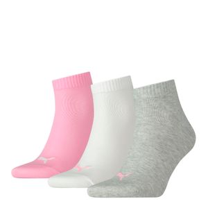 Medias Puma Quarter Cortas Pack X3 Mujer