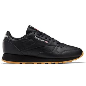 Zapatillas Reebok Niños Classic Leather Negras