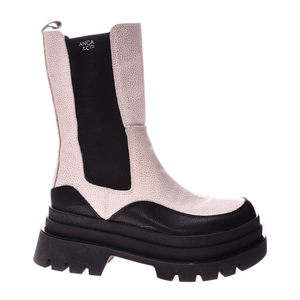 Botas Mujer Anca & Co Bella Negra y Rosa Con Plataforma