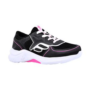 Zapatillas Footy Niñas Top 611 Negro Rosa