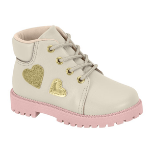 Borcegos Niñas Molekinha 2126 Blanco Off