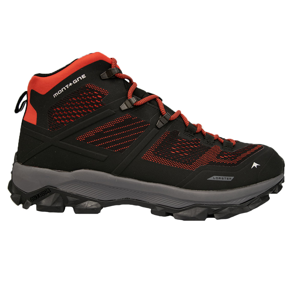 Zapatillas Outdoor Hombre Montagne Clifton Negra