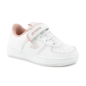 Zapatillas Atomik Cambridge Blancas Con Velcro