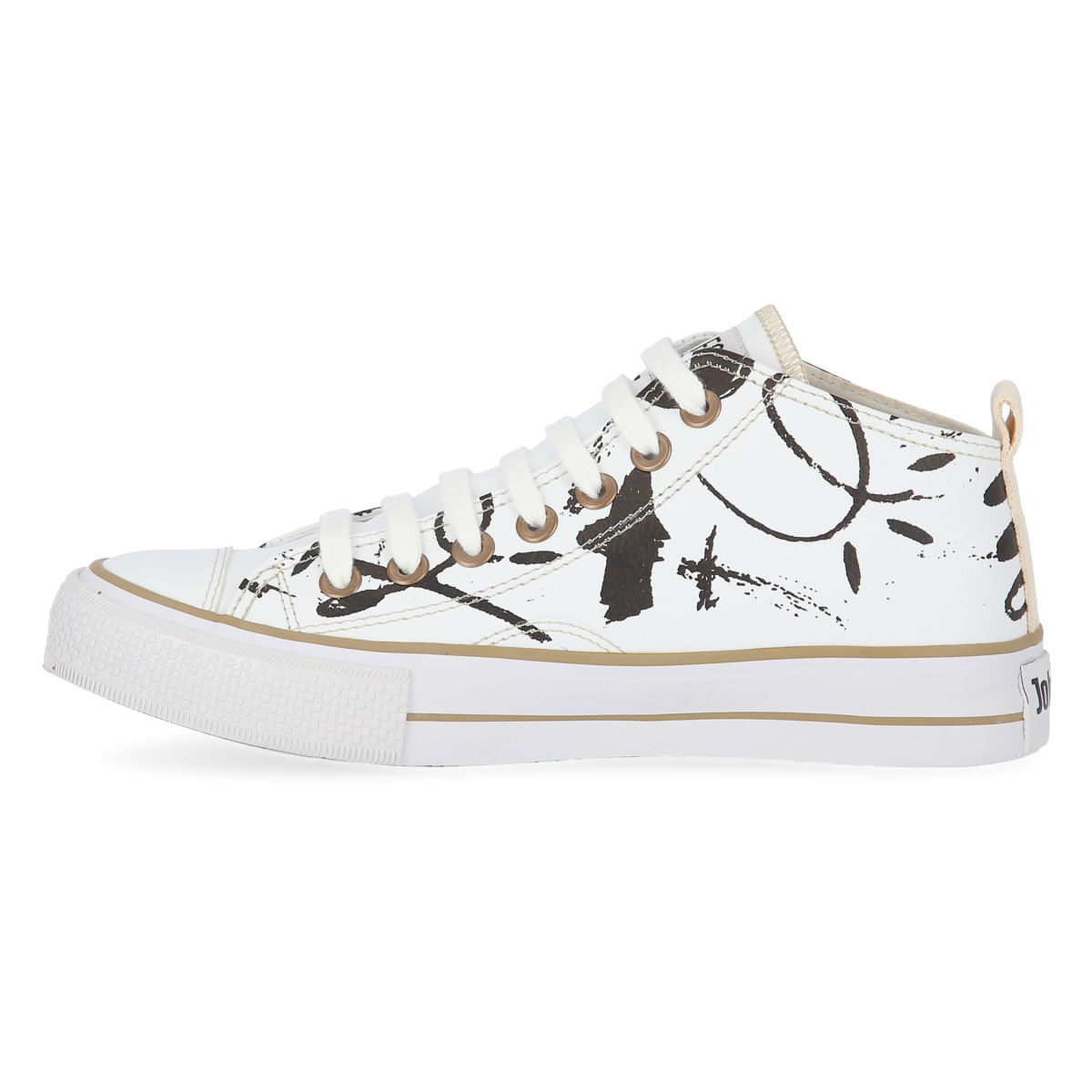 Zapatillas john discount foos blancas mujer