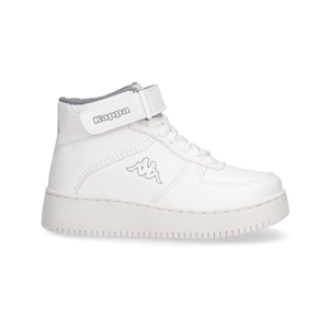 Zapatillas Kappa Niño Logo Bari Blancas
