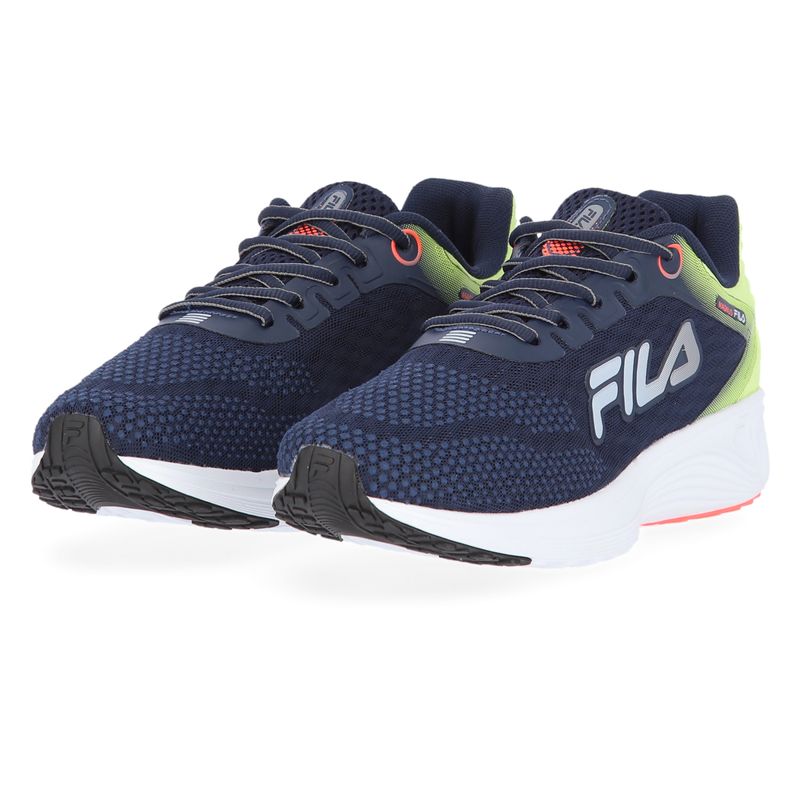 Zapatillas Fila Hombre Recovery Negras Running