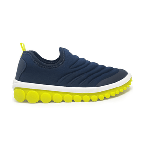 Zapatillas Bibi Niños Roller 2.0 Azules Sin Cordones