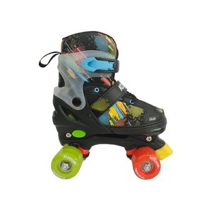 Rollers 4 Ruedas Extensibles Glide Kossok + Protecciones Talle M