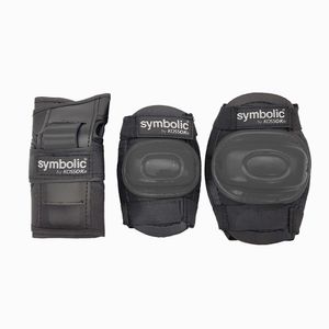 Set De Protecciones Kossok Symbolic Rodillera-Muñequera-Coderas