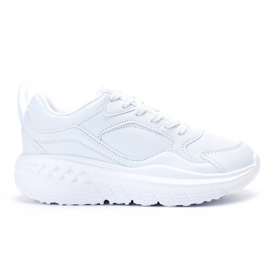 Zapatillas Atomik Mujer Ultra Blancas Urbanas