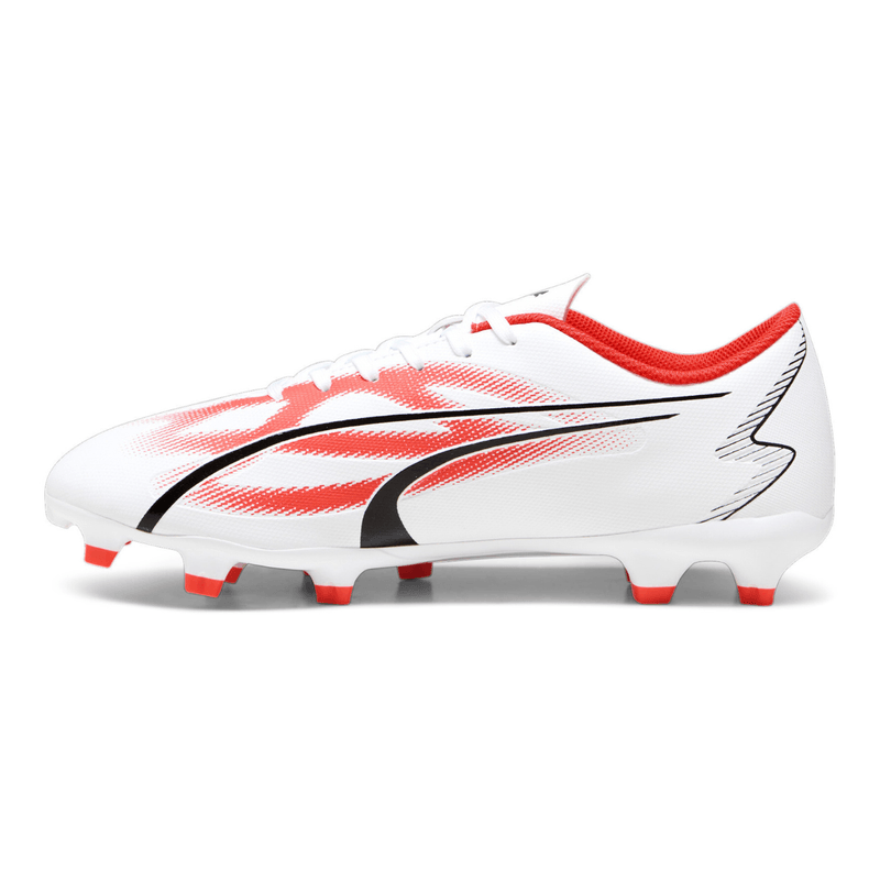 Botines Puma Ultra Play Futbol 11 Fg Blancos