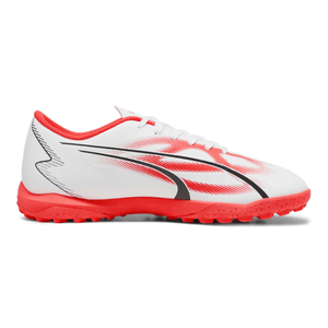 Botines Puma Ultra Play Tt Futbol Tf Blancos