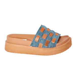 Zuecos Mujer Tres Corazones 970 Con Plataforma Jean