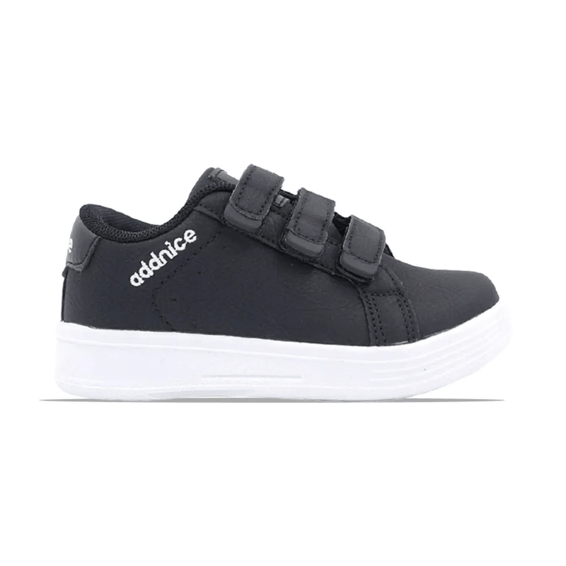 Zapatillas negras con abrojo best sale para niños