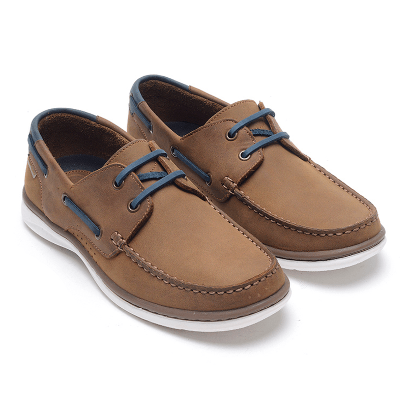 Nauticos hombre cordones marrón