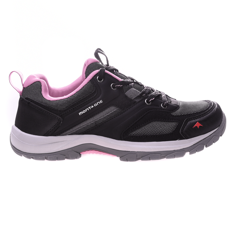 Zapatillas Montagne Mujer Grandview Negras Outdoor