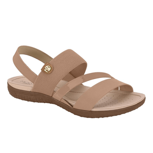 Sandalias Modare Mujer Confort Pulsera Elastizada Camel