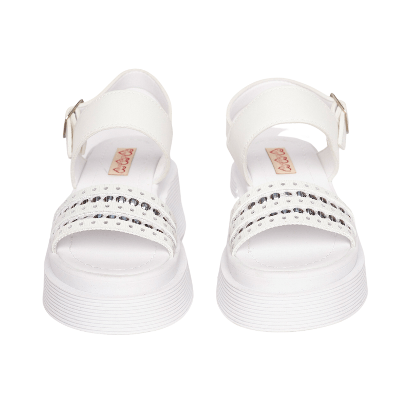 Sandalias best sale blancas 2020