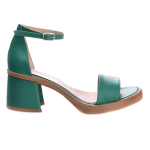 Sandalias Mujer Via Urbana Con Taco