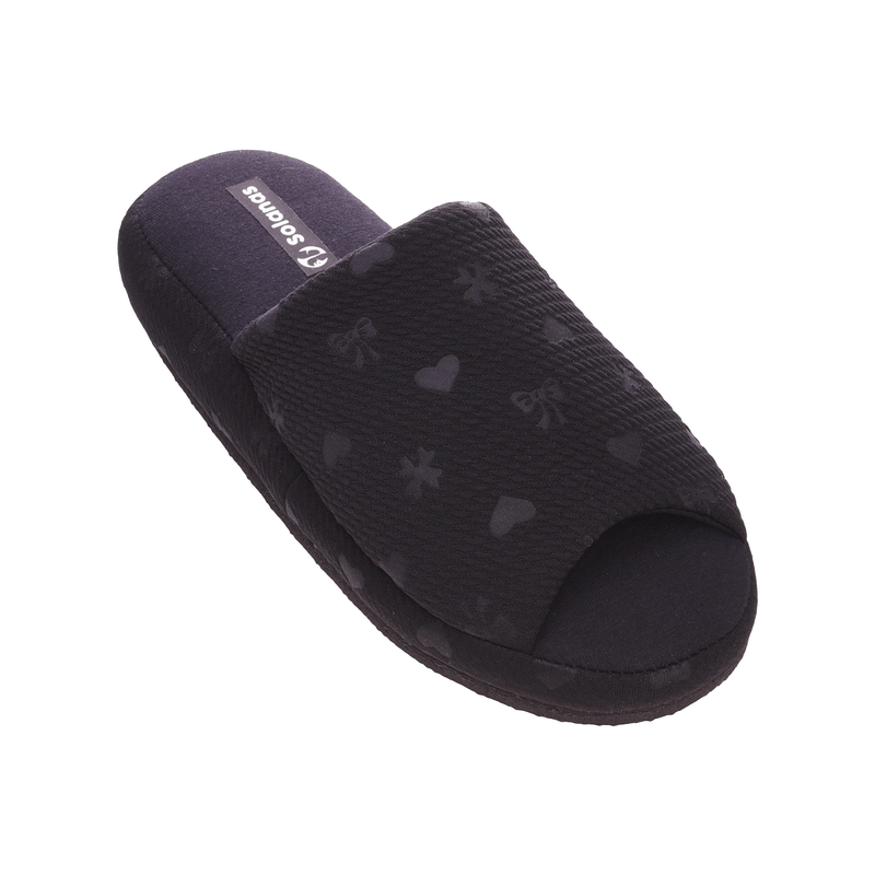 Pantuflas Solanas Mujer Negras