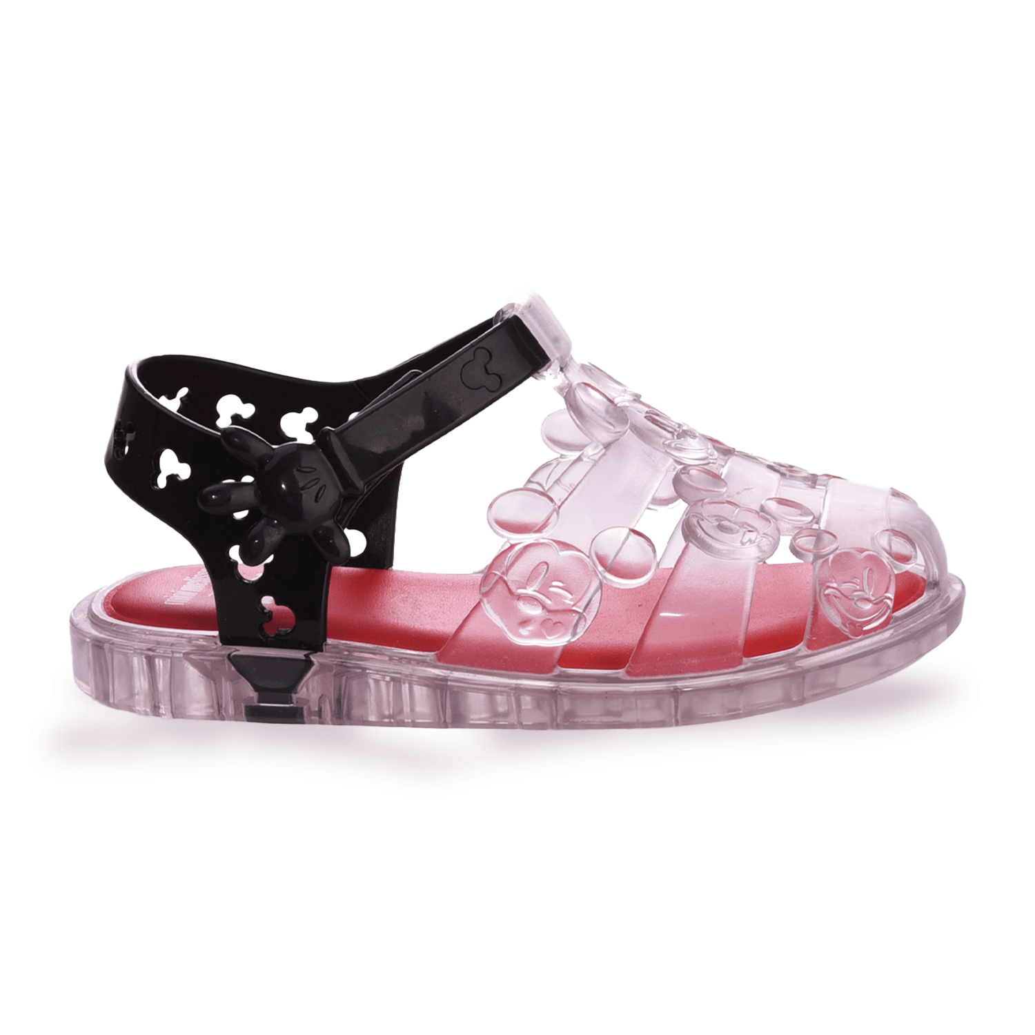 Sandalia Melissa Mini Niña Magic Mickey Mouse Transparente