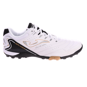 Botines Joma Maxima Turf V4 Futbol Tf Blancos