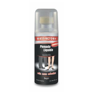 Pomada Liquido Wassington Negro  X 60 Cm3
