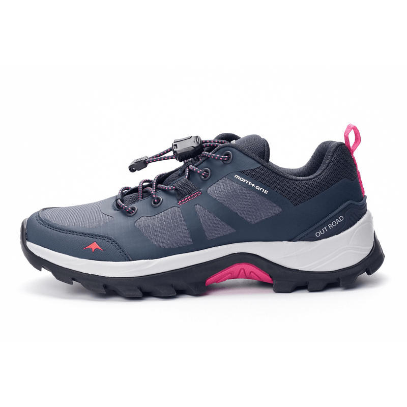 Zapatillas Montagne Mujer Out Road Azules Outdoor