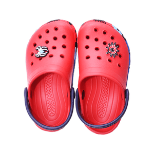 Zuecos Niños Seawalk Banda Spider Rojos