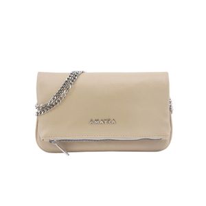 Cartera Amayra Camel Con Cadena