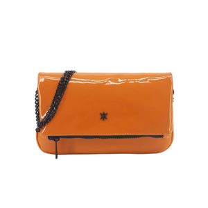 Cartera Amayra Suela Charol Con Cadena