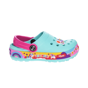 Zuecos Niños Seawalk Unicornio Verde Agua