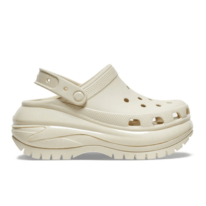 Zuecos Mujer Crocs Mega Crush Crudo